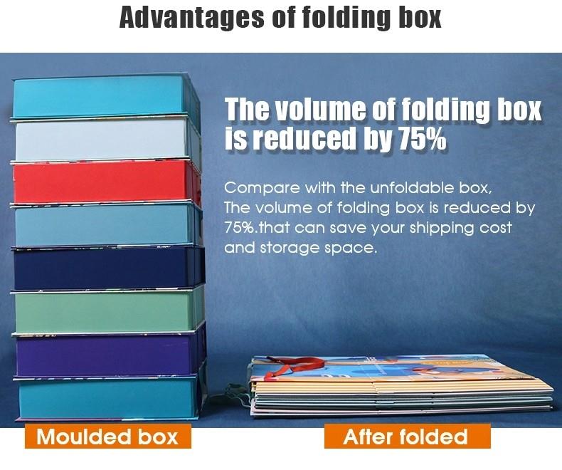 advantage of foldable box