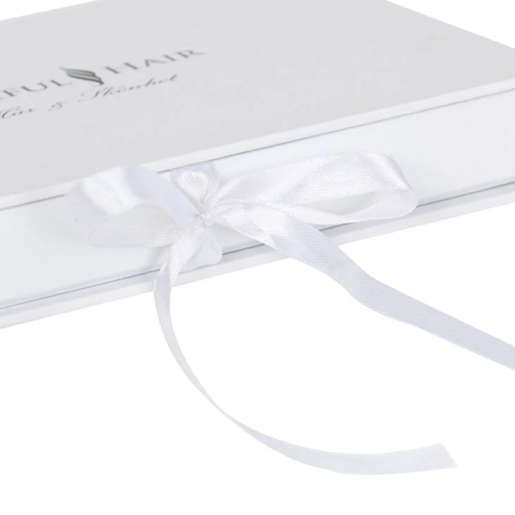Gift Box With Ribbon Closure